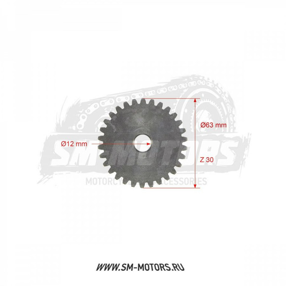 Шестерня ведомая электростартера KAYO двиг. ZS NC450 (вод.охл.) CN купить Шестерня ведомая электростартера KAYO двиг. ZS NC450 (вод.охл.) CN купить