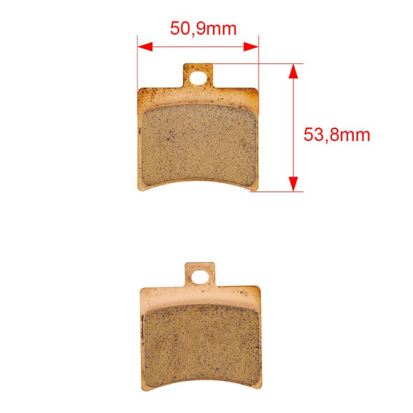 Тормозные колодки GOLD FREN Sintered S3 150 (FA 298) купить Тормозные колодки GOLD FREN Sintered S3 150 (FA 298) купить