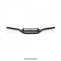 Руль алюминиевый RENTHAL 7/8 MX/Enduro 664-04-BK (787 x 79 мм) черный