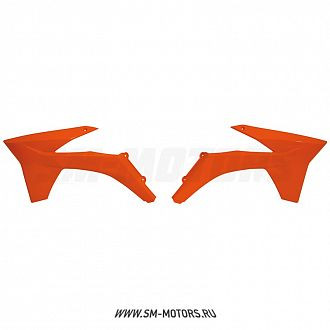 Обтекатели радиатора R-TECH KTM SX/SX-F 11-12 EXC/EXC-F 12-13 оранжевый (R-CVKTMAR0011) купить
