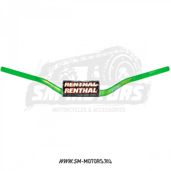 Руль алюминиевый RENTHAL FATBAR MX/Enduro 609-01-GN (802 x 120 мм) купить