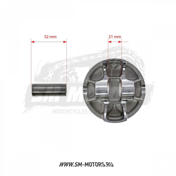 Поршень в сборе PRO-X HONDA CRF450R/RX 17-22 d-95,97 мм (01.1417.B) купить Поршень в сборе PRO-X HONDA CRF450R/RX 17-22 d-95,97 мм (01.1417.B) купить