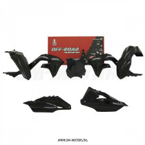 Комплект пластика R-TECH KAWASAKI KXF450 19-22 черный (R-KITKXF-NR0-599)