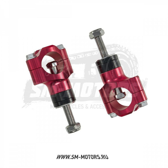 Кронштейны крепления руля OTOM (пара) 28мм красные M10 CNC купить Кронштейны крепления руля OTOM (пара) 28мм красные M10 CNC купить