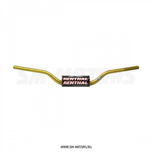 Руль алюминиевый RENTHAL FATBAR MX/Enduro 609-01-GO (802 x 120 мм) золотистый купить