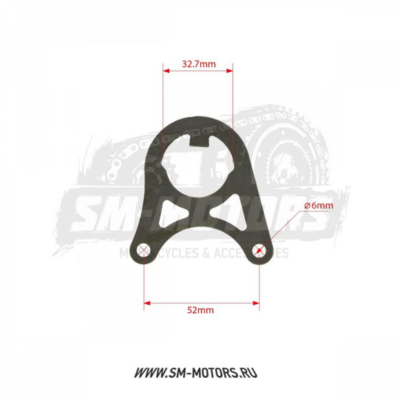 Вилка вала переключения передач ASIAWING двиг.196MR купить Вилка вала переключения передач ASIAWING двиг.196MR купить