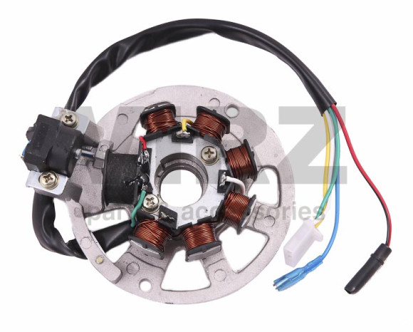 Статор генератора 1E40QMB, JOG90 (7 кат.) (5конт.) купить