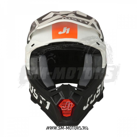 Шлем кроссовый JUST1 J22 Carbon Adrenaline купить