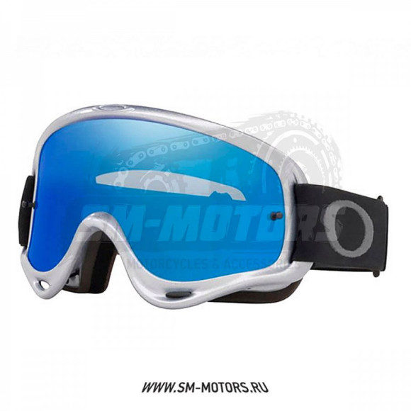 Очки для мотокросса OAKLEY O-Frame Silver серебристые-черные / прозрачная (OO7029-59) купить