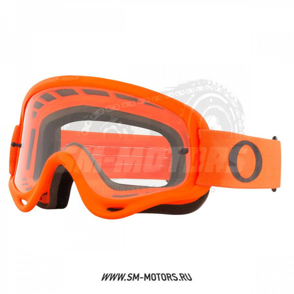 Очки для мотокросса OAKLEY O-Frame Moto оранжевые-черные / прозрачная (OO7029-66) купить Очки для мотокросса OAKLEY O-Frame Moto оранжевые-черные / прозрачная (OO7029-66) купить