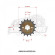 Звезда ведущая 428-16T d-20 SM-PARTS купить