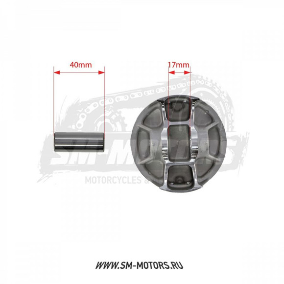 Поршень в сборе PRO-X KAWASAKI KXF250 15-16 d-76,97 мм (01.4345.B) купить Поршень в сборе PRO-X KAWASAKI KXF250 15-16 d-76,97 мм (01.4345.B) купить