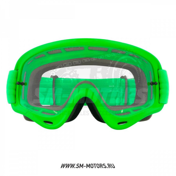 Очки для мотокросса OAKLEY O-Frame Moto зеленые-черные / прозрачная (OO7029-64) купить Очки для мотокросса OAKLEY O-Frame Moto зеленые-черные / прозрачная (OO7029-64) купить