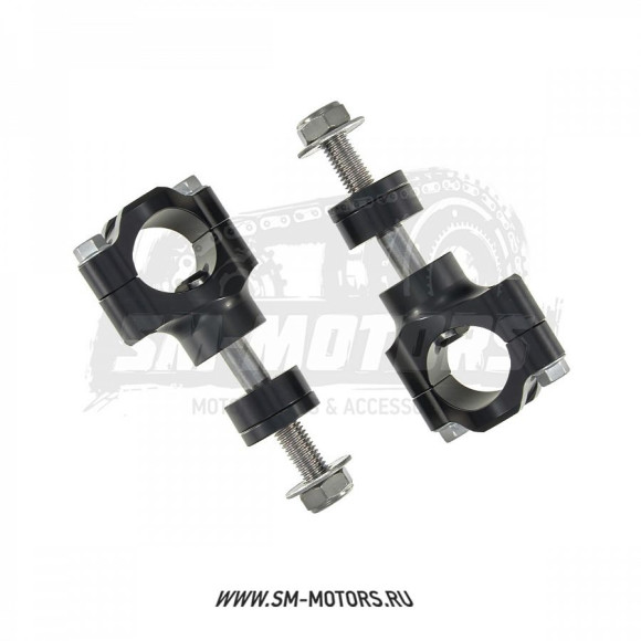 Кронштейны крепления руля OTOM (пара) 28мм черные M10 CNC купить Кронштейны крепления руля OTOM (пара) 28мм черные M10 CNC купить