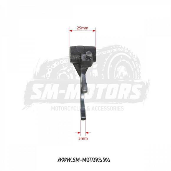 Вилка переключения передач левая GR7 двиг. MT-250 2T OEM купить Вилка переключения передач левая GR7 двиг. MT-250 2T OEM купить