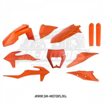 Комплект пластика POLISPORT KTM EXC/EXC-F/XC-W/XCF-W 20-22 оранжевый (91041)