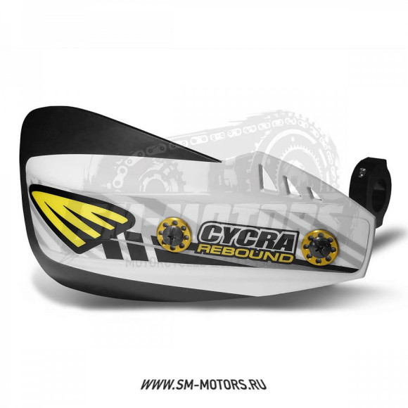 Защита рук мотокросс + крепеж на руль CYCRA REBOUND откидная купить Защита рук мотокросс + крепеж на руль CYCRA REBOUND откидная купить