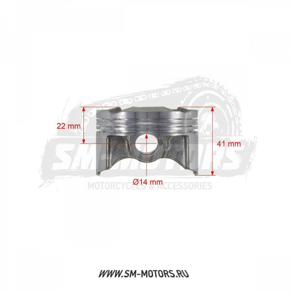 Поршень YCF двиг. DAYTONA ANIMA150 купить Поршень YCF двиг. DAYTONA ANIMA150 купить