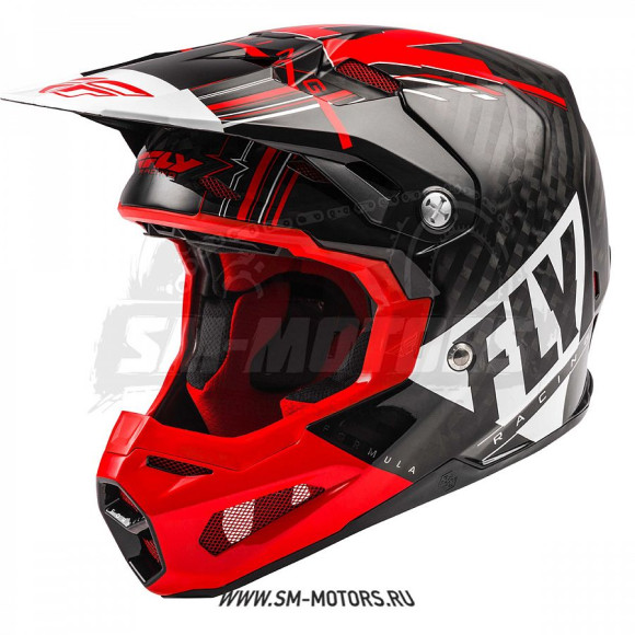 Шлем кроссовый FLY RACING FORMULA CARBON Vector купить