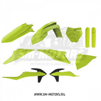 Комплект пластика POLISPORT KTM SX/SX-F/XC/XC-F 19-22 Hi-Vis желтый (90812)