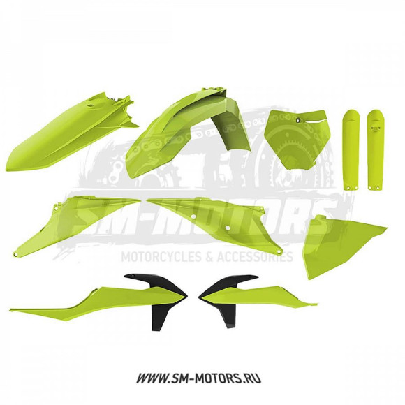 Комплект пластика POLISPORT KTM SX/SX-F/XC/XC-F 19-22 Hi-Vis желтый (90812) купить