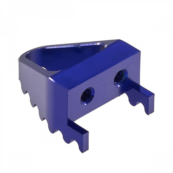 Опорная площадка педали тормоза KAYO питбайк CNC синяя купить Опорная площадка педали тормоза KAYO питбайк CNC синяя купить