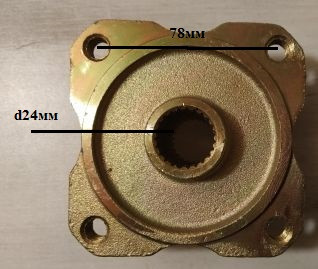 Ступица колеса заднего (диск, 10", 4 отв.) ATV150 купить