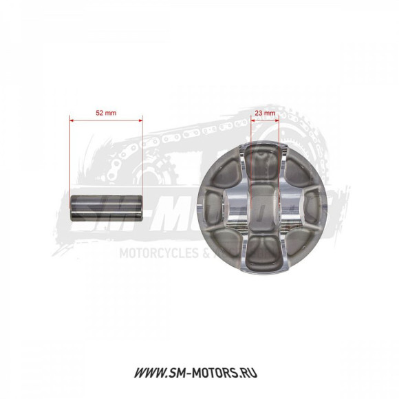 Поршень в сборе PRO-X KTM EXC450 12-16 EXC-F450 17-20 HUSQVARNA FE450 14-19 d-94,96 мм (01.6432.C) купить Поршень в сборе PRO-X KTM EXC450 12-16 EXC-F450 17-20 HUSQVARNA FE450 14-19 d-94,96 мм (01.6432.C) купить