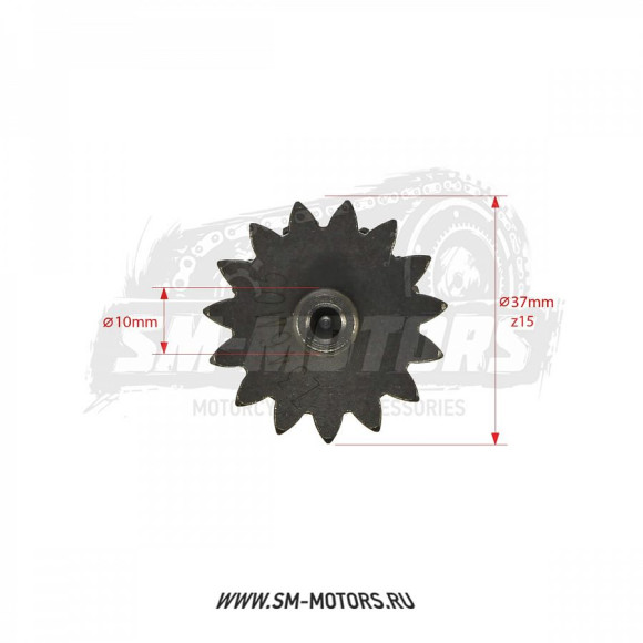 Шестерня промежуточная электростартера KAYO двиг. ZS CB250D-G (воздушный) CN купить Шестерня промежуточная электростартера KAYO двиг. ZS CB250D-G (воздушный) CN купить