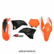 Комплект пластика R-TECH KTM SX/SX-F 125-505 07-10 EXC/EXC-F 125-530 08-11 OEM (R-KITKTM-OEM-505)