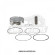 Поршень в сборе PRO-X KTM EXC500 12-16 EXC-F500 17-19 HUSQVARNA FE501 14-19 d-94,96 мм (01.6512.B) купить