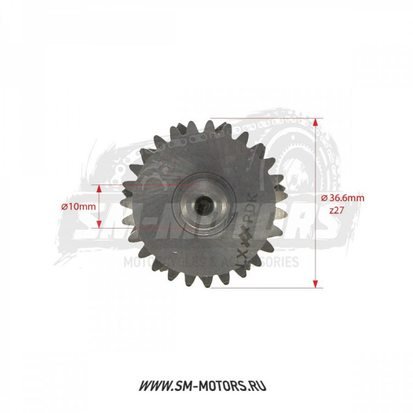 Шестерня промежуточная электростартера двиг. LX178MN (YF300) (вод.охл.) купить Шестерня промежуточная электростартера двиг. LX178MN (YF300) (вод.охл.) купить