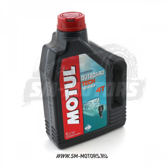 Масло Motul 4T Outboard Tech 10W40 2л (арт. 106368) купить