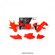 Комплект пластика R-TECH KTM SX/SX-F 16-18 XC/XC-F 17-18 неоновый оранжевый (R-KITKTM-AN0-516)