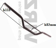 Руль TTR250Rb купить