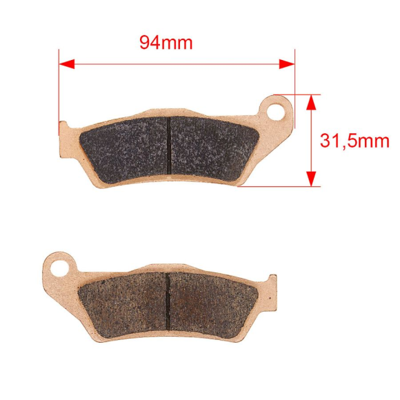 Колодки дискового тормоза передние GR7 / GR8 OTOM купить Колодки дискового тормоза передние GR7 / GR8 OTOM купить