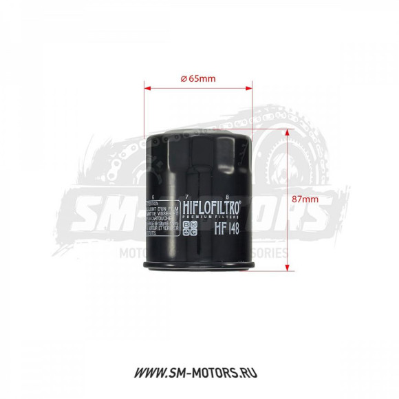 Фильтр масляный HI-FLO HF148 купить Фильтр масляный HI-FLO HF148 купить
