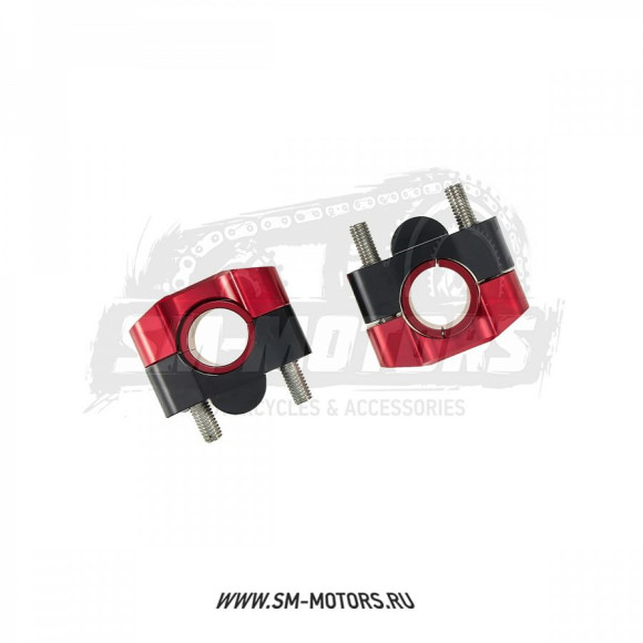 Проставки руля CNC (пара) универсальные 22/28 OTOM купить Проставки руля CNC (пара) универсальные 22/28 OTOM купить