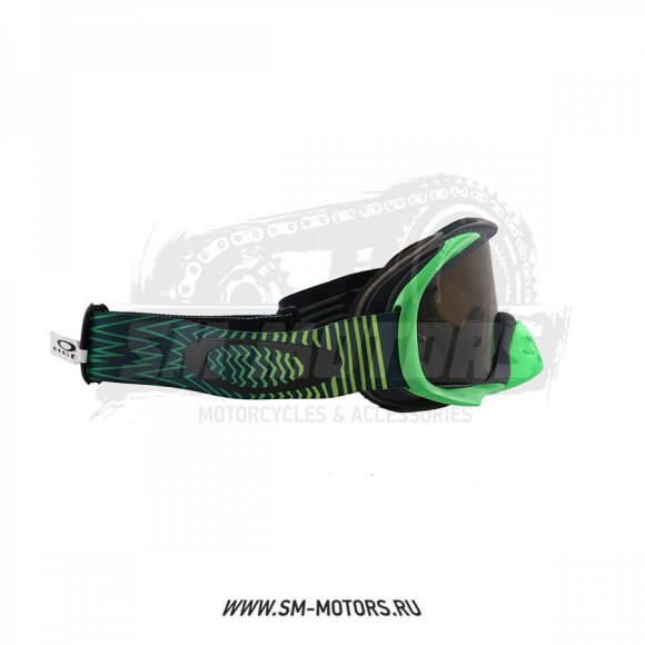 Очки для мотокросса OAKLEY Crowbar Shockwave зеленые-желтые / темно-серая (OO7025-52) купить Очки для мотокросса OAKLEY Crowbar Shockwave зеленые-желтые / темно-серая (OO7025-52) купить