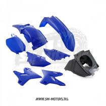 Комплект пластика POLISPORT YAMAHA YZ125/250 02-22 (рестайл YZF450 22) (91080)