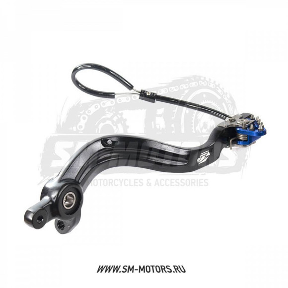 Педаль заднего тормоза ZETA TRIGGER KTM EXC/SX HUSQVARNA синий (ZE90-7416) купить