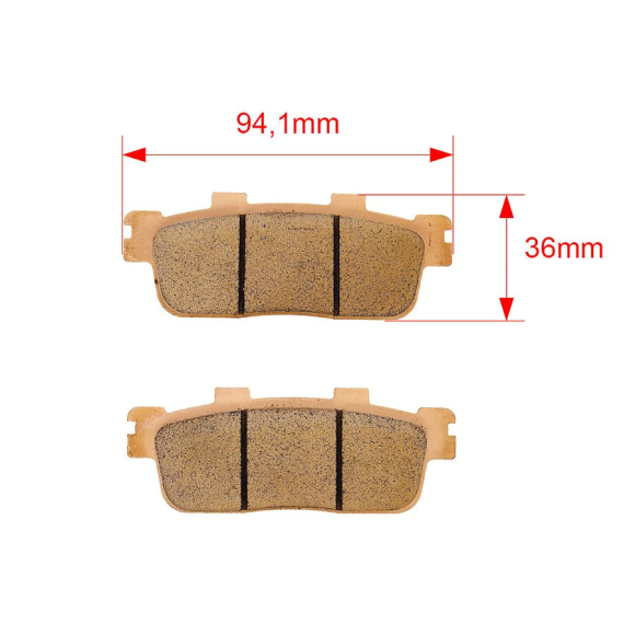 Тормозные колодки GOLD FREN Sintered S3 286 (FA 427,607) купить Тормозные колодки GOLD FREN Sintered S3 286 (FA 427,607) купить