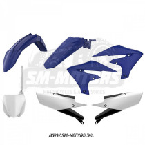 Комплект пластика POLISPORT YAMAHA YZF250 19-23 YZF450 18-22 синий/белый (90766)