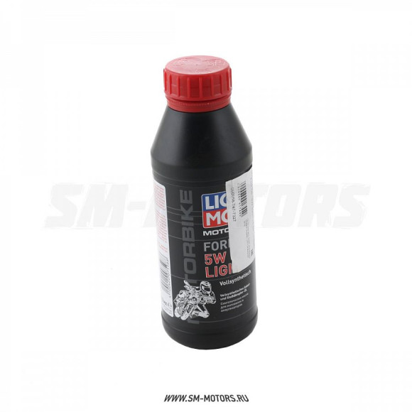 Масло для вилок Liqui Moly Motorrad Fork Oil 5W (синт.) 0,5л , (7598) купить