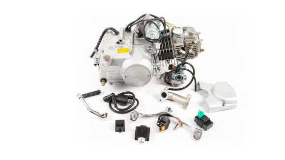 Двигатель в сборе 4Т 152FMI (CUB) 125см3 (МКПП) (N-1-2-3-4) (с верх. э/стартером) купить Двигатель в сборе 4Т 152FMI (CUB) 125см3 (МКПП) (N-1-2-3-4) (с верх. э/стартером) купить