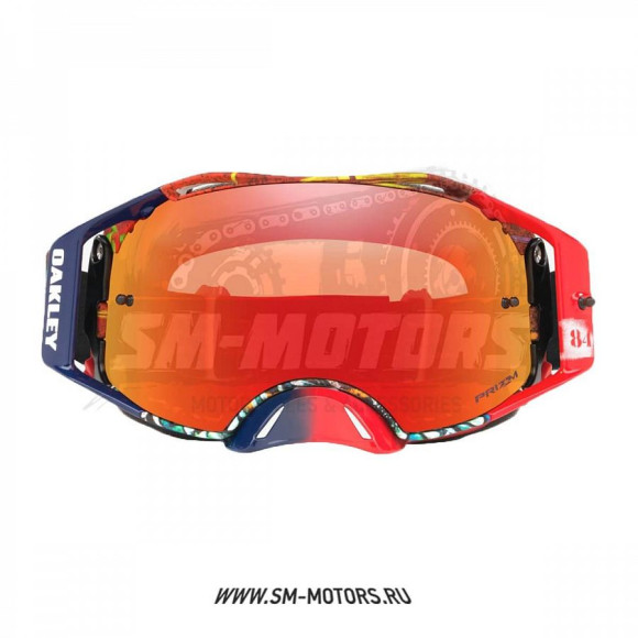 Очки для мотокросса OAKLEY Airbrake J. Herlings Graffito RWB / красная Prizm MX (OO7046-84) купить Очки для мотокросса OAKLEY Airbrake J. Herlings Graffito RWB / красная Prizm MX (OO7046-84) купить