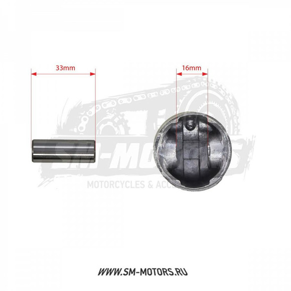 Поршень в сборе PRO-X KTM SX50 09-22 HUSQVARNA TC50 17-22 d-39,46 мм (01.6019.A) купить Поршень в сборе PRO-X KTM SX50 09-22 HUSQVARNA TC50 17-22 d-39,46 мм (01.6019.A) купить