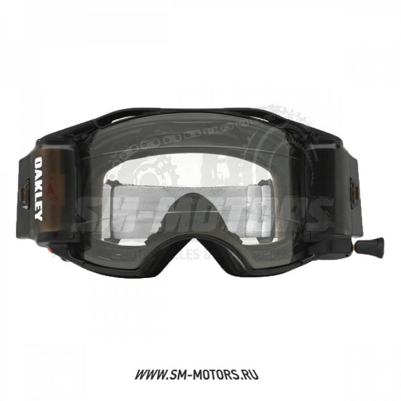 Очки для мотокросса OAKLEY Airbrake (Roll-Off) Solid черные матовые / прозрачная (57-989) купить Очки для мотокросса OAKLEY Airbrake (Roll-Off) Solid черные матовые / прозрачная (57-989) купить