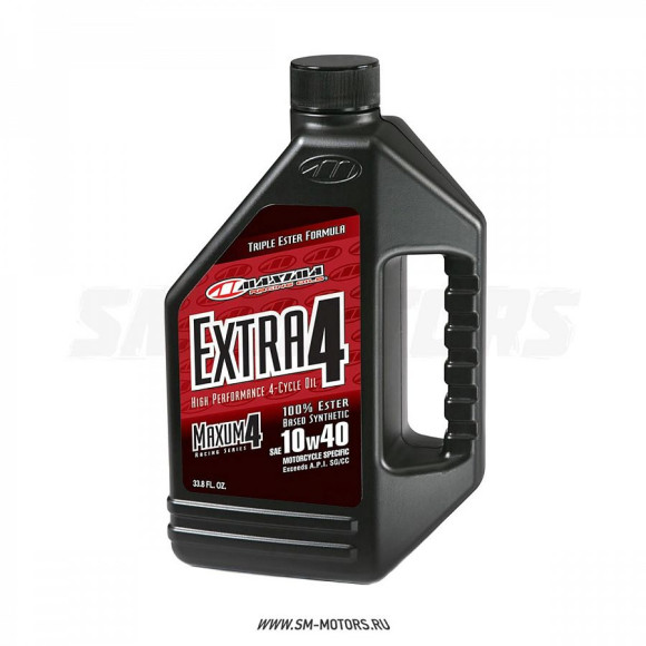 Масло Maxima Extra 10w40 Maxum 4 100% синтетическое гоночное масло 4л. купить