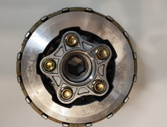 Сцепление в сборе 163FML, 170FMM (CB200-300) (5 болтов, 6 дисков, 73T)   купить